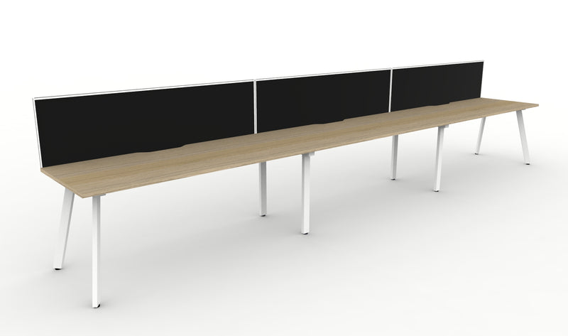 Deluxe Eternity Single Sided Workstations - With Screen