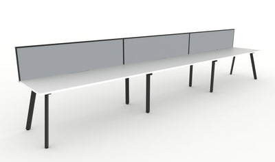 Deluxe Eternity Single Sided Workstations - With Screen