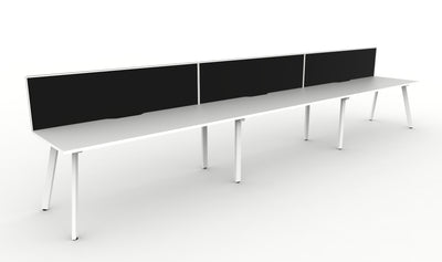 Deluxe Eternity Single Sided Workstations - With Screen