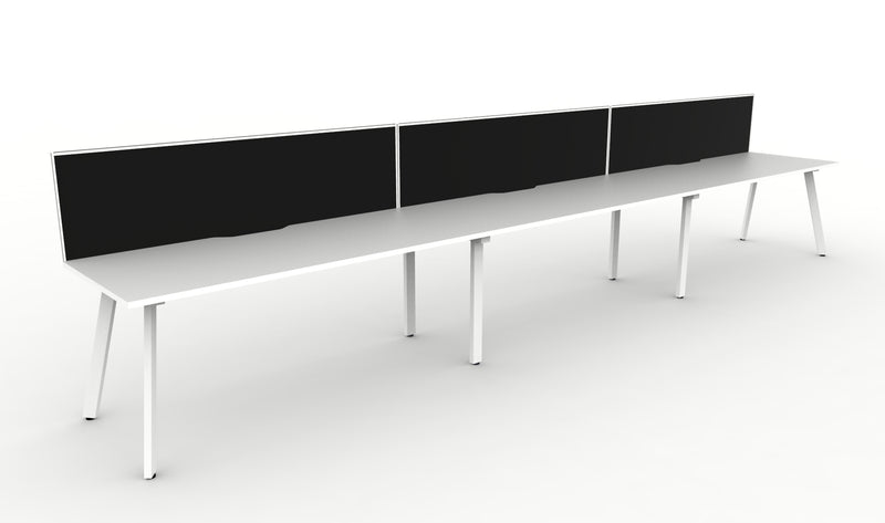 Deluxe Eternity Single Sided Workstations - With Screen
