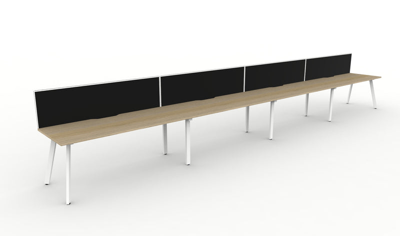 Deluxe Eternity Single Sided Workstations - With Screen