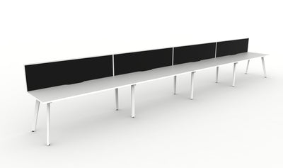 Deluxe Eternity Single Sided Workstations - With Screen