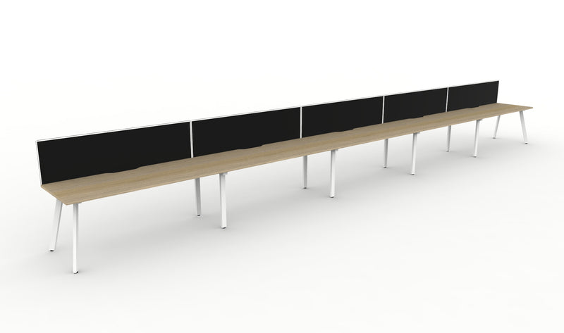 Deluxe Eternity Single Sided Workstations - With Screen