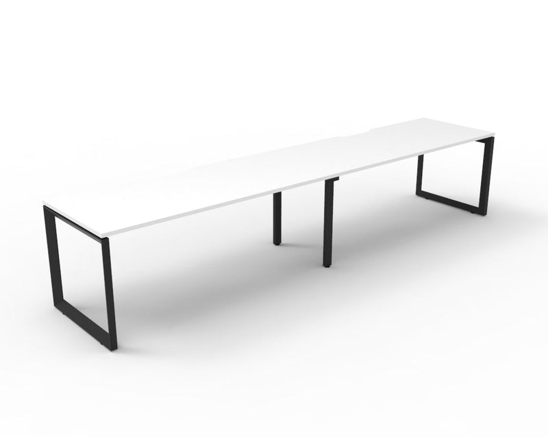 Deluxe Infinity Loop Leg Single Sided Workstations - No Screen