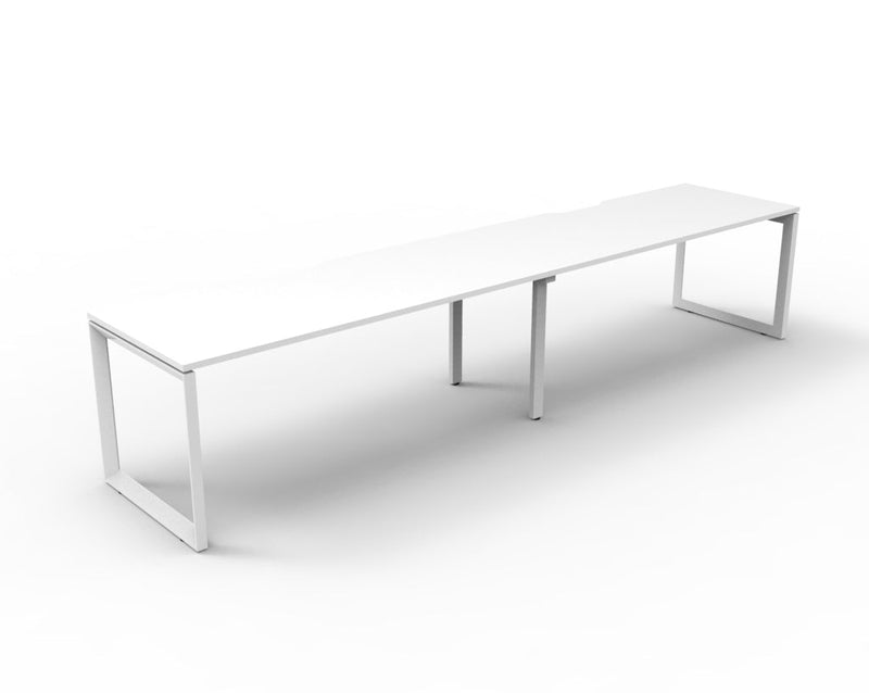 Deluxe Infinity Loop Leg Single Sided Workstations - No Screen