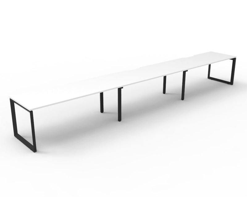 Deluxe Infinity Loop Leg Single Sided Workstations - No Screen