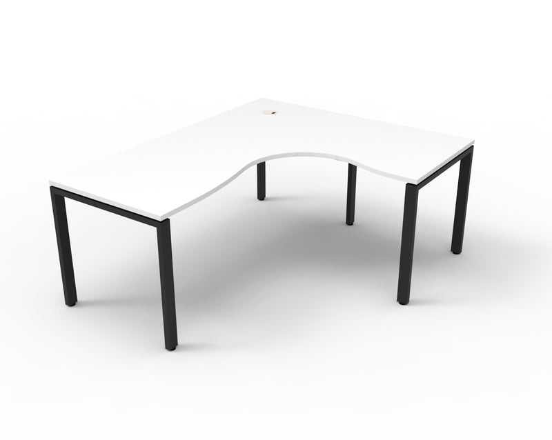 Deluxe Infinity Profile Leg Corner Workstation