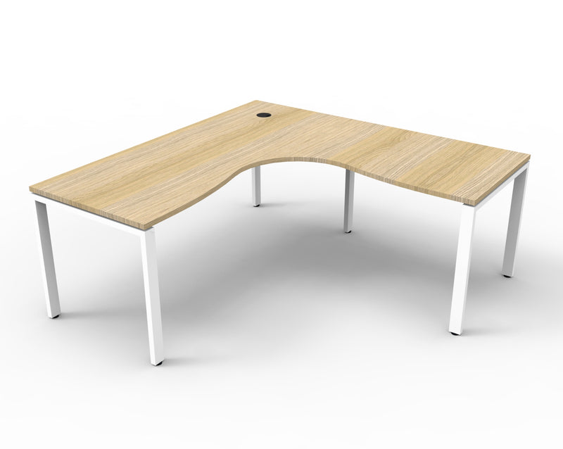 Deluxe Infinity Profile Leg Corner Workstation