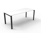 Deluxe Infinity Profile Leg Single Sided Workstations - No Screen