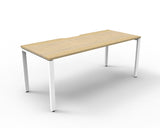 Deluxe Infinity Profile Leg Single Sided Workstations - No Screen