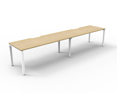 Deluxe Infinity Profile Leg Single Sided Workstations - No Screen
