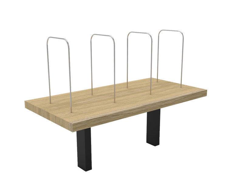Desk & Clamp Mounted Shelves