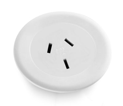 1 x GPO / 500mm Interconnecting Tag Lead / White