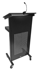 Heavy Duty Lectern Portable Mobile Presentation Stand
