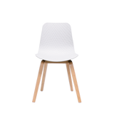 Lucid Chair With Timber Base -   FurnX
