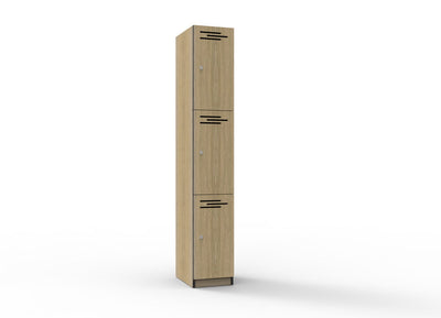3 Door Melamine Locker -   FurnX