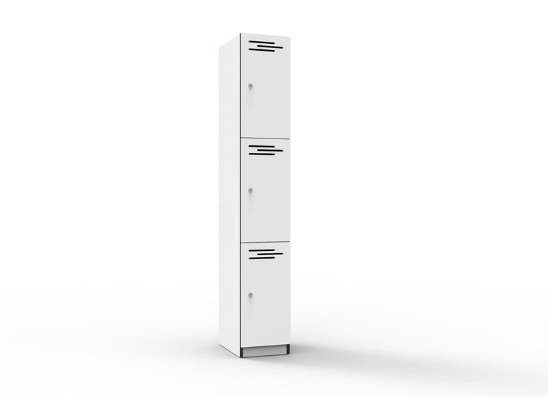 3 Door Melamine Locker -   FurnX
