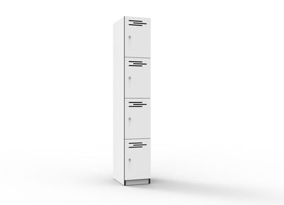4 Door Melamine Locker -   FurnX