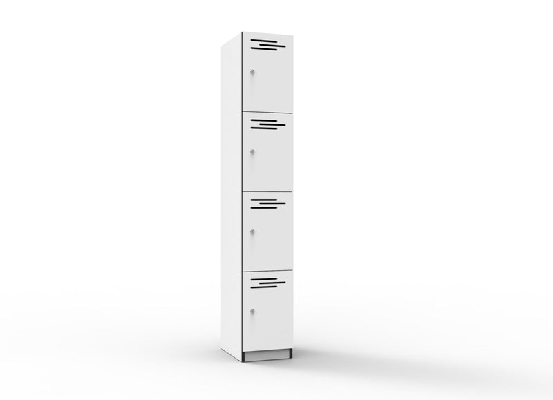 4 Door Melamine Locker -   FurnX