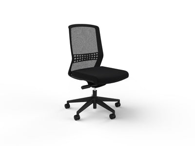 None / Black Fabric