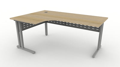 Deluxe C Leg Corner Workstation - 750mm Deep