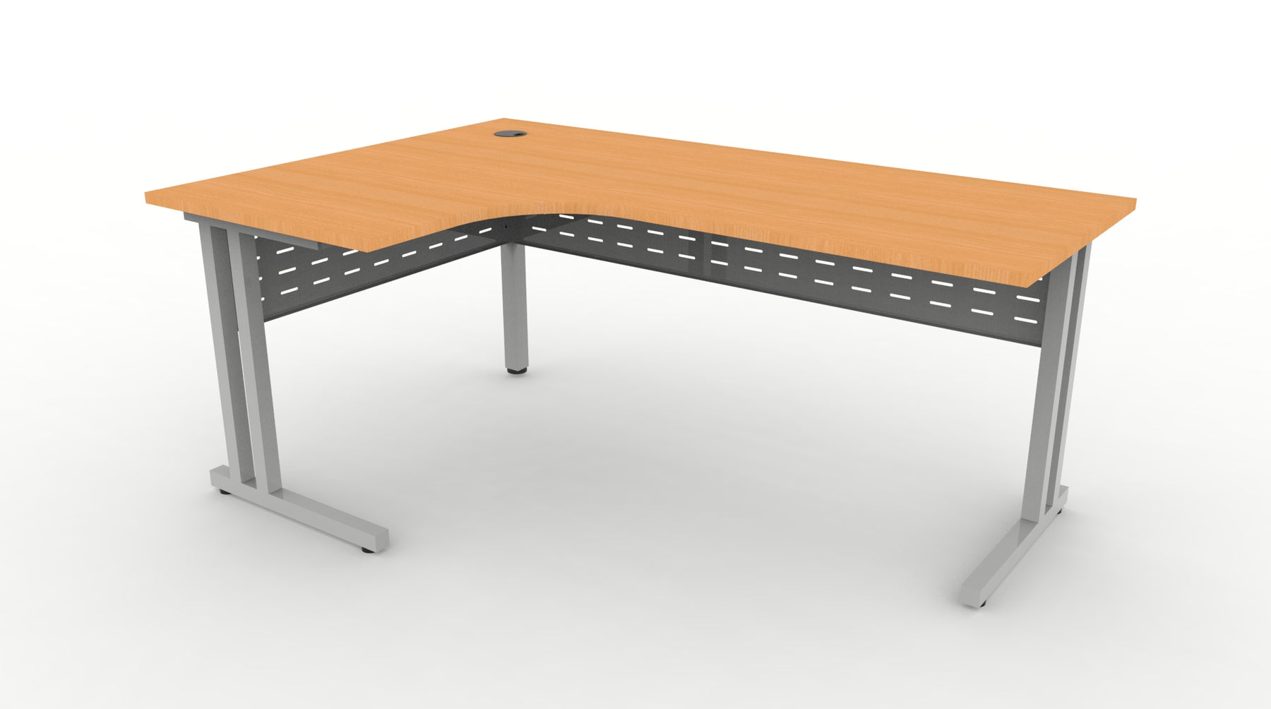 Rapid C Leg Corner Workstation - 700mm Deep