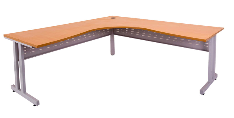 Rapid C Leg Corner Workstation - 700mm Deep