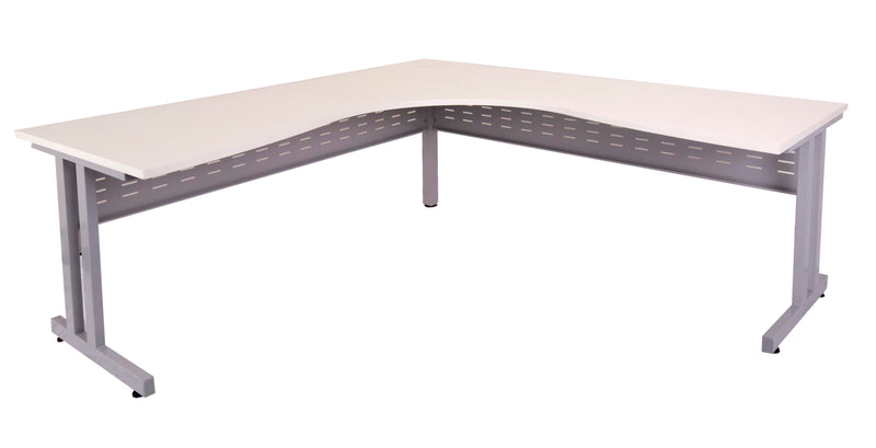 Deluxe C Leg Corner Workstation - 750mm Deep