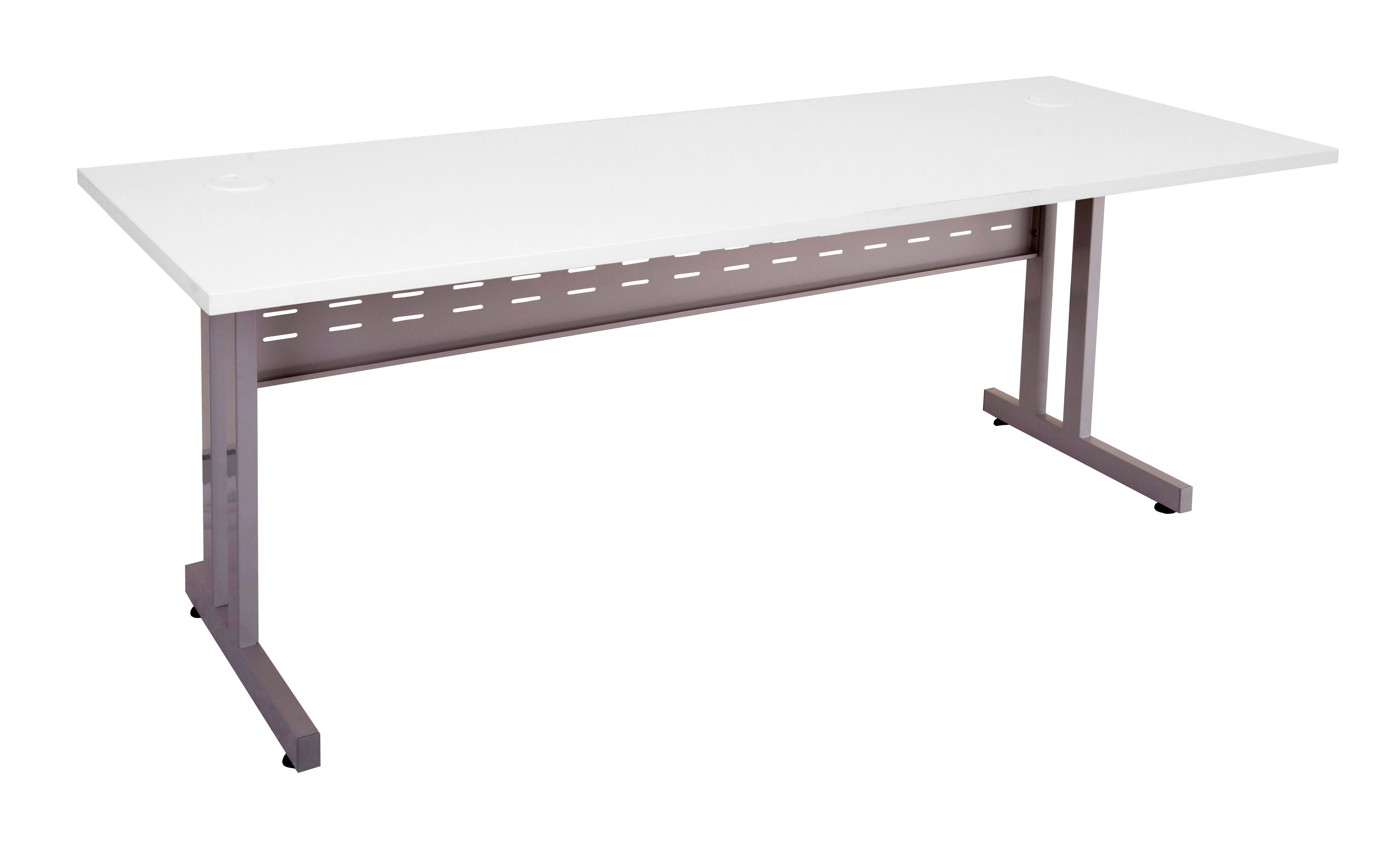 Rapid C Leg Straight Desk - 700mm Deep