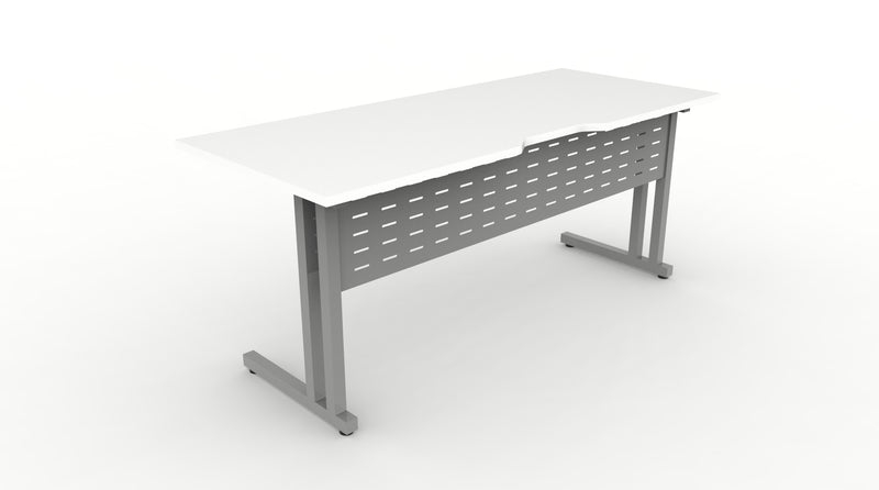 Rapid C Leg Straight Desk - 750mm Deep