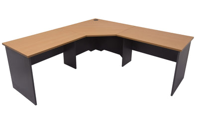 1800mm W x 1800mm W x 750mm D / Beech / Ironstone