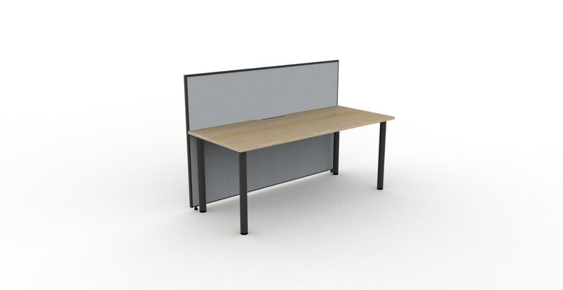Shush30 Round Leg 1 Person Single Sided Workstation