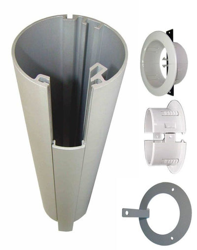 2100mm Long / Power Pole Only / White