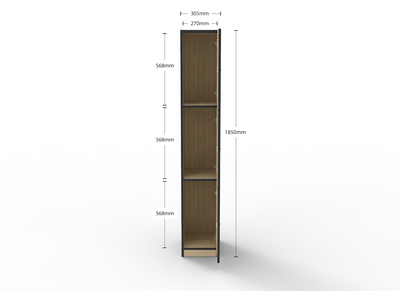 3 Door Melamine Locker -   FurnX